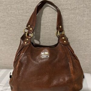 Brown Leather Coach